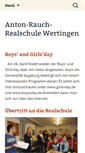 Mobile Screenshot of anton-rauch-realschule.de
